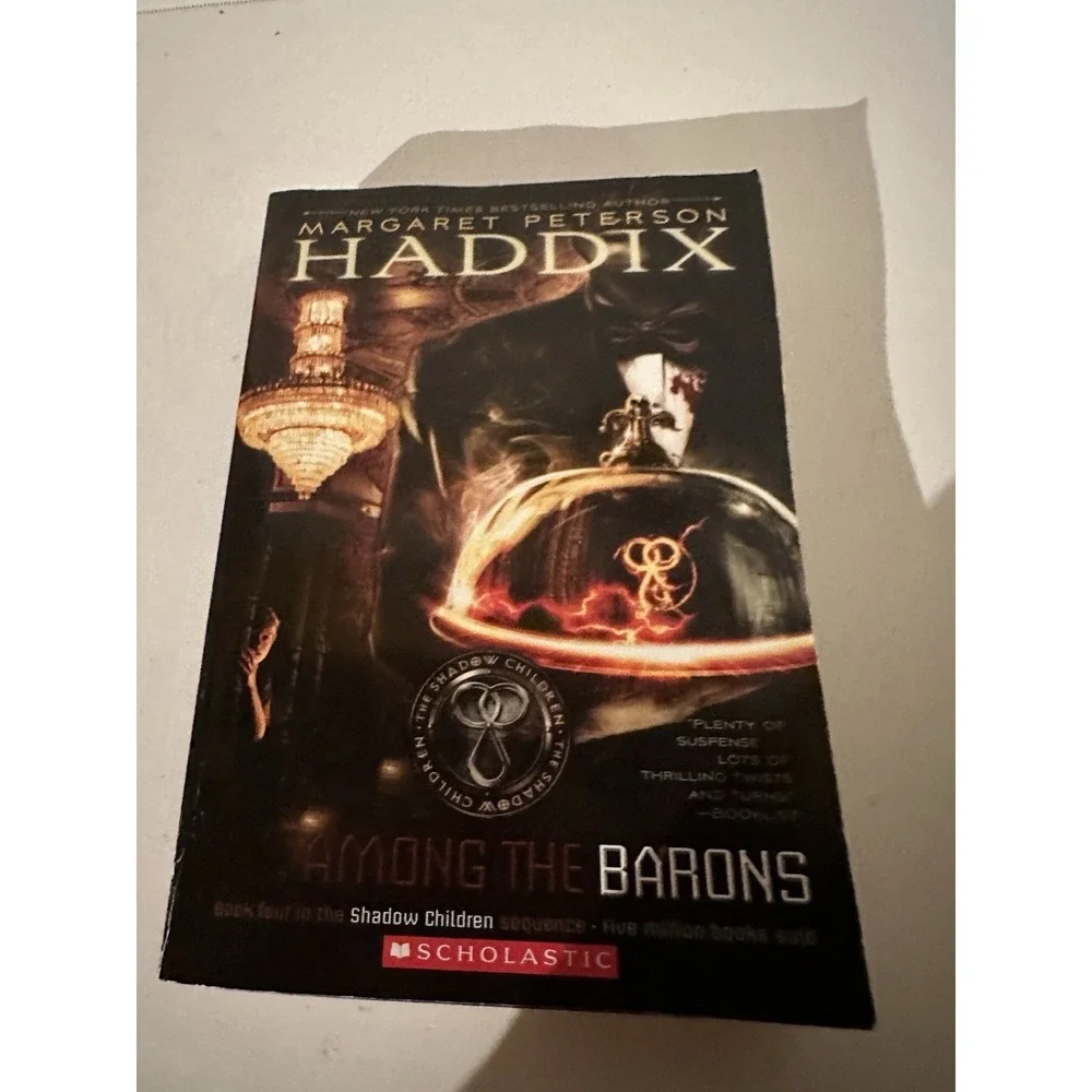haddix book lot Shadow Children #2, 3 & 4 Margaret Peterson PB GC Scholastic Bks